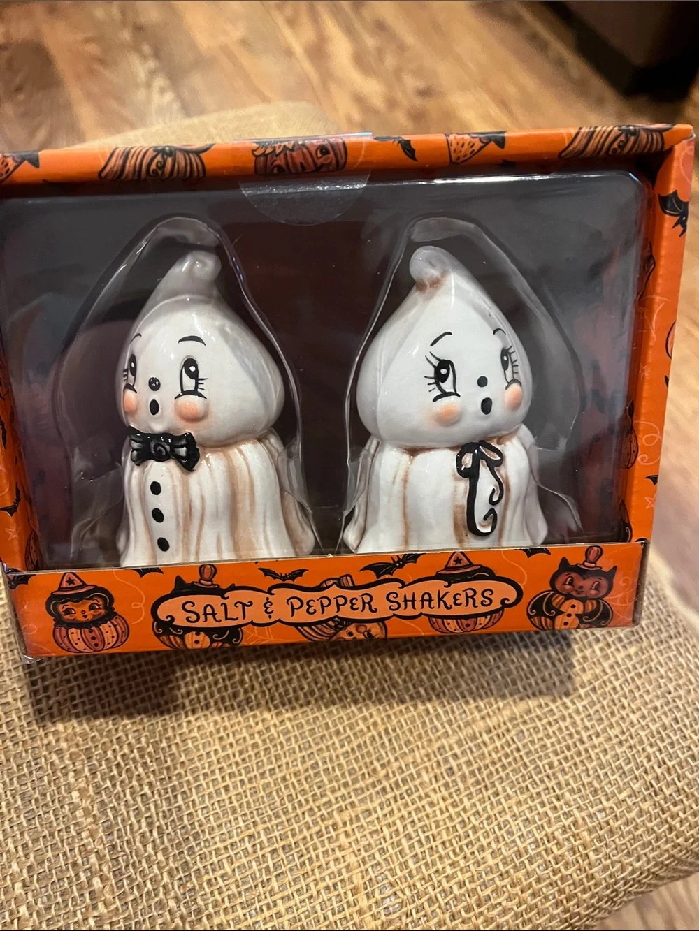 Johanna Parker ghost salt and pepper shakers